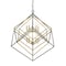 Z-Lite Euclid 10 Light Chandelier, Olde Brass + Bronze 457-10OBR-BRZ - alternate 1